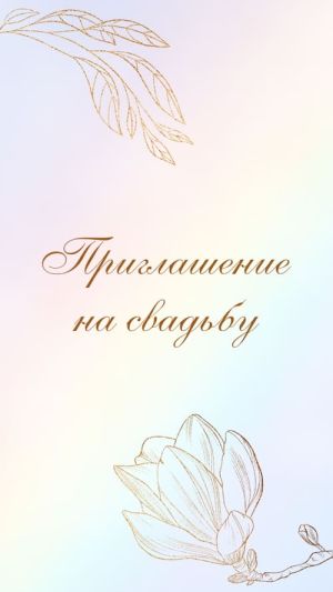 Видеоприглашение 399 на свадьбу