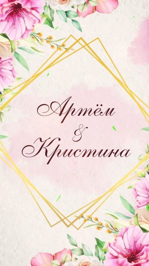 Видеоприглашение 393 на свадьбу