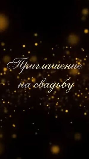 Видеоприглашение 372 на свадьбу